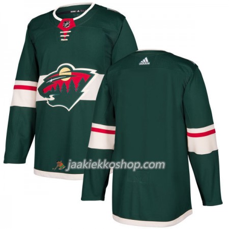 Miehille NHL Minnesota Wild Pelipaita Blank Adidas 2017-2018 Vihreä Authentic